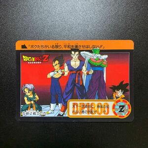 【並上品〜美品】ドラゴンボールZ カードダス 本弾第17弾 No.5 新Z戦士たち