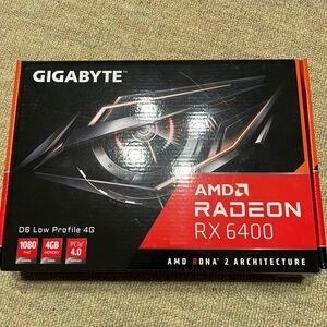 GIGABYTE RADEON RX6400 ロープロファイル グラボ ロープロ GEFORCE グラフィックボード ゲーミング