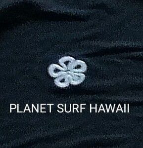 PLANET SURF HAWAII プラネットサーフ ハワイ ポンチョ マント 雨よけ ケープ 雨具 ブラック M-L