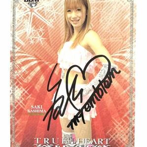 STARDOM ☆ 鹿島沙希 SAKI KASHIMA Rookie Autographed Cardの画像1