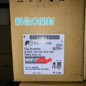 FRN3.7E2S-2J AC200V 3.7kW 富士電機 インバーター 1台 新品未開封 