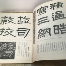 204i●二玄社 書道講座 6 隷書篇 1969年　西川寧 中川一政 江川碧潭 松居如流_画像7