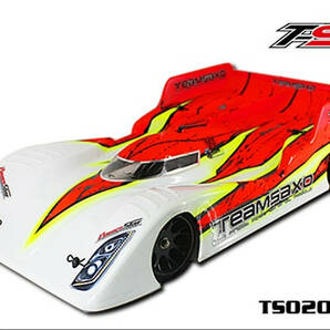 RicksideDesign TS02064 Team SAXO 1:10 Pan Car Clear Body 200mm ボディ2枚 プロ10 wgtの画像3