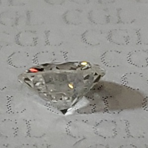  0.333ct VVS－２◆天然 ダイヤ モンド ルース 中央宝石研究所 ソーティング 0.333ct G VVS－２  VERYGOOD NONE 4.51-4.62x2.61 の画像3