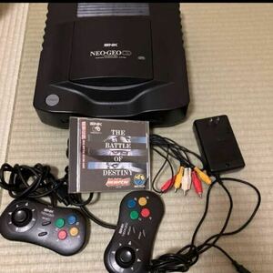 SNK NEOGEO CD ネオジオCD ゲーム機 餓狼伝説　セット　本体セット　コントローラー 付き　ジャンク品