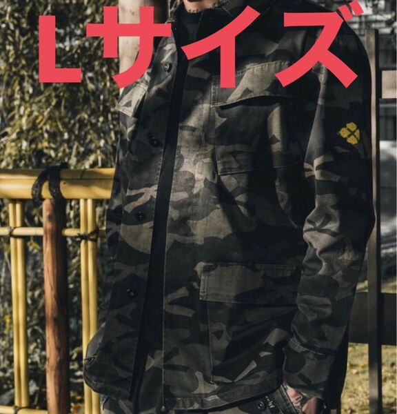 GAKKIN FOSTEX GARMENT NUBIAN限定 HANABATSU CAMO FIELD SHIRT JACKET