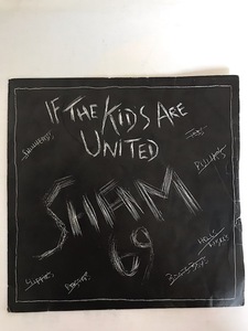 ■UKオリジ7■SHAM 69-シャム69/IF THE KIDS ARE UNITED 1978年 英POLYDOR 音圧抜群 EX！