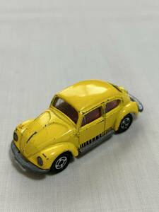 レトロ　当時物　1977年製　フォルクス　ワーゲン　beetle ビートル　1200SE ミニカー　箱無し