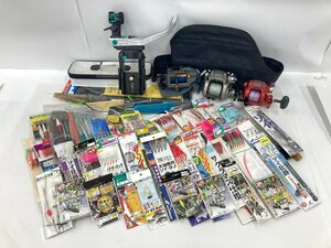 釣り具 おまとめ リール 疑似餌 竿ケース 重り 仕掛け パワーホルダー 等【CCBD5015】