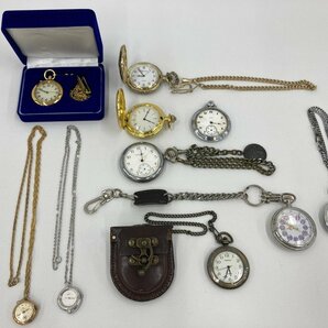 懐中時計 おまとめ ELGIN/ORIENT/RICOH/SEIKO/他【CCBE3011】の画像1