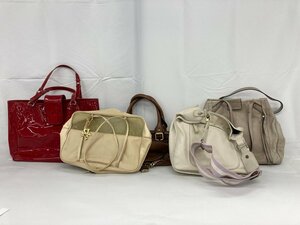 Chloe・MARC BY MARC JACOBS・BARRY ショルダーバッグ/Salvatore Ferragamo レザーバッグ/Nina Ricci ハンドバッグ おまとめ【CDAA1015】