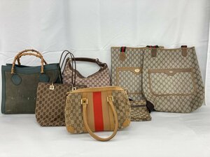 GUCCI グッチ　ハンドバッグ/トートバッグ/ボディバッグ　GGキャンパス 等　計7点　おまとめ【CDAA1016】