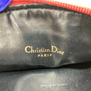 Christian Dior クリスチャンディオール ポーチ 赤【CDAB7074】の画像6