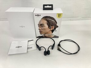 SHOKZ　骨伝導スポーツヘッドフォン　OPENRUN　S803　通電確認済み【CDAB1019】