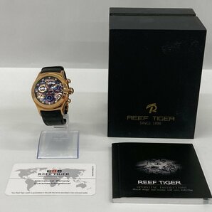 REEF TIGER リーフタイガー 腕時計 RGA-702 不動品 箱・付属品付き【CDAE7033】の画像3