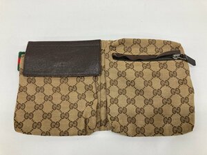 GUCCI グッチ GGキャンバス ボディバッグ シェリーライン 【CDAI7063】