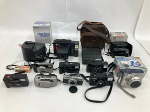 コンパクトフィルムカメラ おまとめセット コニカ C35EF / コニカ C35AF / オリンパス IZM200 / ポラロイドカメラ 他【CDAI3015】