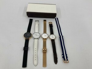 Daniel Wellington　ダニウェルウェリントン　腕時計　4点まとめ　E32R1　B32S1　ほか　不動品【CDAJ9052】