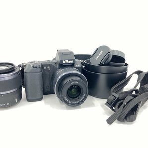 Nikon ニコン Nikon 1 V2 + 1 NIKKOR 10-30/3.5-5.6 VR + 1 NIKKOR 30-110/3.8-5.6 VR 通電未確認【CDAK3019】の画像1