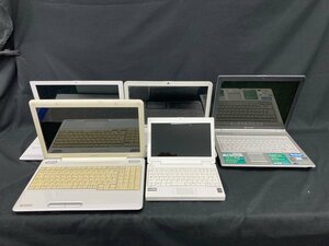 東芝 dynabook/NEC LAVIE ノートパソコン ノートPC 5点 おまとめ HDDなど抜去済み ジャンク品【CDAK9004】