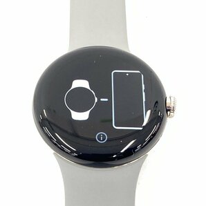 Google グーグル Pixel Watch ピクセルウォッチ Wi-Fiモデル GA04123-TW GQF4C 通電確認済み・初期化済み【CDAK3035】の画像2