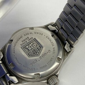 TAG HEUER タグ・ホイヤー SS PROFESSIONAL 962.208-2 クオーツ レディース【CDAM7049】の画像6