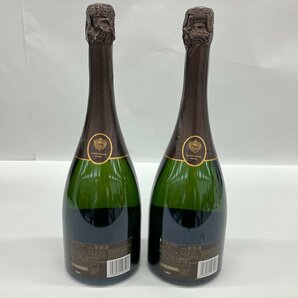 KRUG クリュッグ 2008 BRUT 750ml 12.5％ 箱付き 2本 おまとめ 未開栓 国外酒【CDAI7024】の画像3