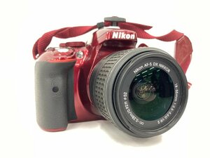 Nikon　ニコン　Nikon D5300 RED　VRダブルズームキット　通電確認済み【CDAP3029】