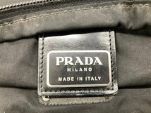 PRADA　プラダ　ナイロン　ショルダーバッグ　黒　ジャンク【CDAQ7007】_画像7