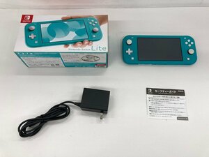 任天堂 ニンテンドースイッチ ライト ターコイズ 通電○ 初期化済み HDH001【CDAR8050】