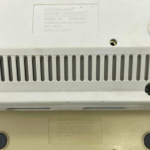 Nintendo 任天堂 スーパーファミコン 本体 SHVC-001・コントローラー・カセット 等 おまとめ【CDAS9004】の画像6