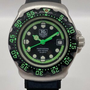 TAG HEUER タグホイヤー フォーミュラ 腕時計 SS ラバー 375.508 クォーツ 不動品【CDAS7066】の画像1