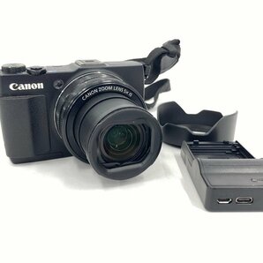 Canon キヤノン PowerShot G1X MarkⅡ 12.5-62.5mm 1:2.0-3.9 充電器付 デジタルカメラ【CDAR3004】の画像1