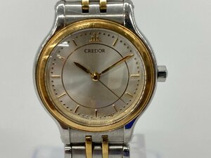 セイコー SEIKO CREDOR クレドール 腕時計 7371-0040 940009 18KT SS クォーツ 不動品【CDAS7041】