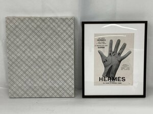 HERMES エルメス ヴィンテージ ポスター デザイン グローブ 手袋 広告 アンティーク【CDAS8027】