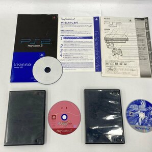 SONY PlayStation2 本体 ブラック SCPH-30000/ホワイト SCPH-50000・コントローラー・ソフト 等 おまとめ【CDAS9010】の画像7