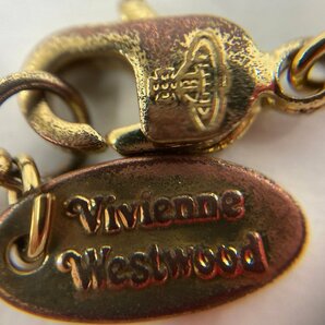 Vivienne Westwood ヴィヴィアンウエストウッド オーブ ラインストーン付き ネックレス 箱付き【CDAU4015】の画像5
