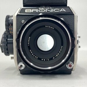 ZENZA BRONICA ゼンザブロニカ 中判 フィルムカメラ 1:2.8 75mm 192505【CDAU5004】の画像7