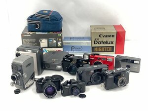 CANON キャノン/OLYMPUS オリンパス/KONICA コニカなど カメラおまとめ 10点 ケース付き【CDAN5005】