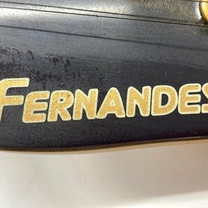 Fernandes フェルナンデス ギター THE VENTURES 黒 ケース付き【CDAV8004】の画像7