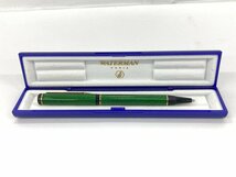 WATERMAN ウォーターマン ボールペン グリーン 箱付き【CDAW8029】_画像1