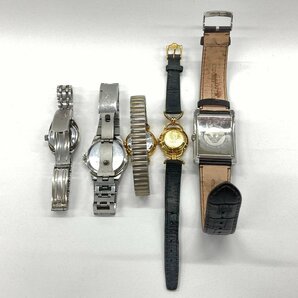 EMPORIO ARMANI/CITIZEN/SEIKO/GUCCI/ DESIGNTIME 腕時計 5点 おまとめ【CDAW8002】の画像5