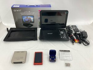 arwin DVD player & multi player APD-1011F/PROSPEC TWINcam/SONY WALKMAN NW-A35/AVIOT wireless earphone . summarize [CDAZ2025]