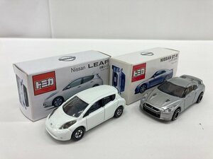 TAKARATOMY　タカラトミー　トミカ　おまとめ　2点　日産工場見学記念　NISSANGT-R/NissanLEAF【CDBA1055】