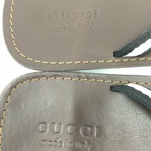 GUCCI　グッチ　ラバー　ビーチサンダル　28.5cm【CDAD5022】_画像4