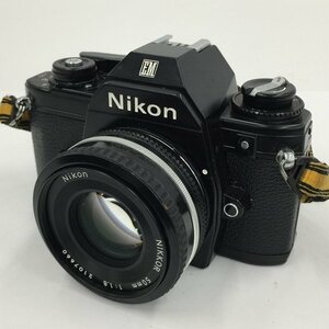 Nikon ニコン フィルムカメラ EM NIKKOR 50mm 1：1.8 2107660【CDAG2005】