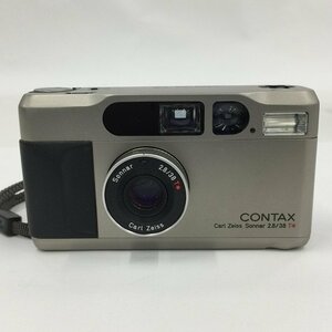 CONTAX コンタックス コンパクトフィルムカメラ T2 208430 2.8/38 通電○【CDAG2016】