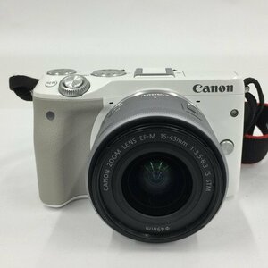 CANON キャノン デジタルカメラ 一眼 通電未確認 15－45mm 1：3.5－6.3 261035000713 EOS M3【CDAG2024】