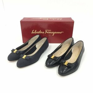 FERRAGAMO　サルヴァトーレ・フェラガモ　パンプス　サイズ4ハーフ　サイズ5　2点　おまとめ【CDAI5001】