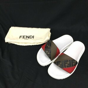 FENDI フェンディ サンダル サイズ6 袋付き 【CDAJ5053】の画像1